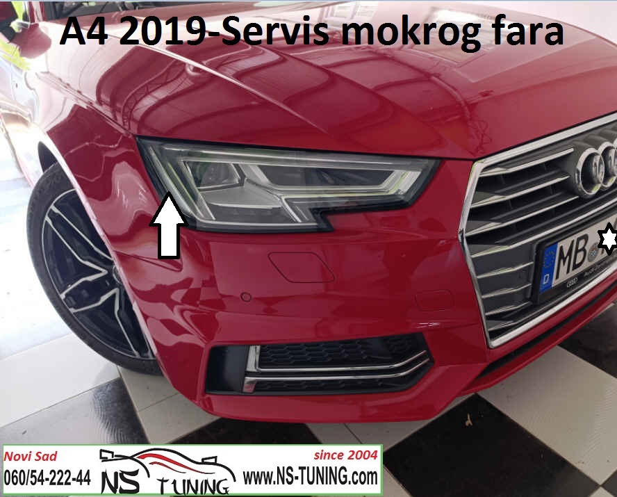 audi a4 b9 2019 matrix far mokar led reparacija servis farova novi sad ns tuning